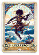 Guerrero de las olas