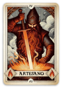 Artesano de las llamas
